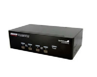 Startech.com Conmutador KVM DVI Dual USB de 4 Puertos con Audio y Concentrador USB 2.0 (SV431DD2DUA)